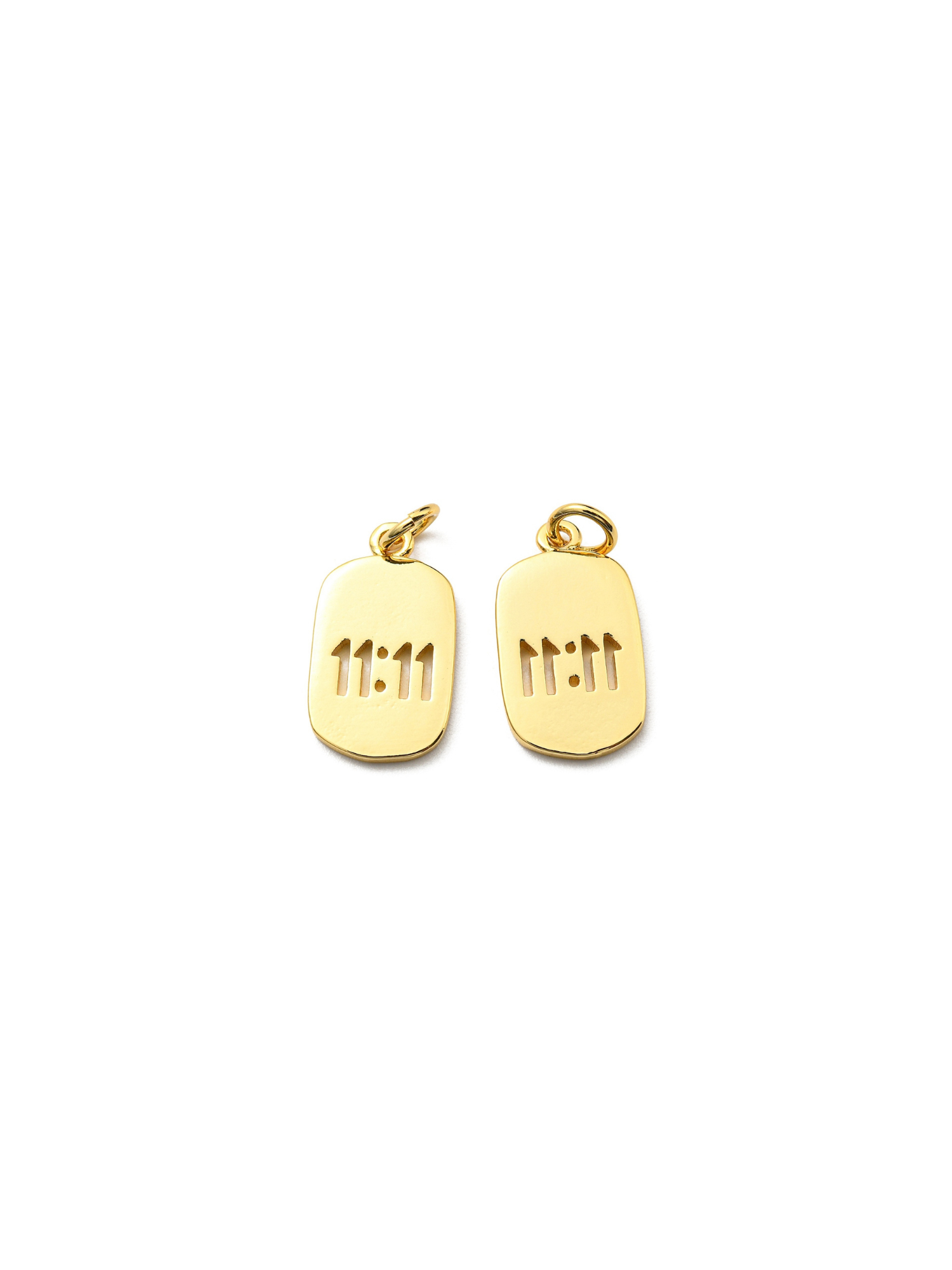 Gold 11:11 Wish Charm