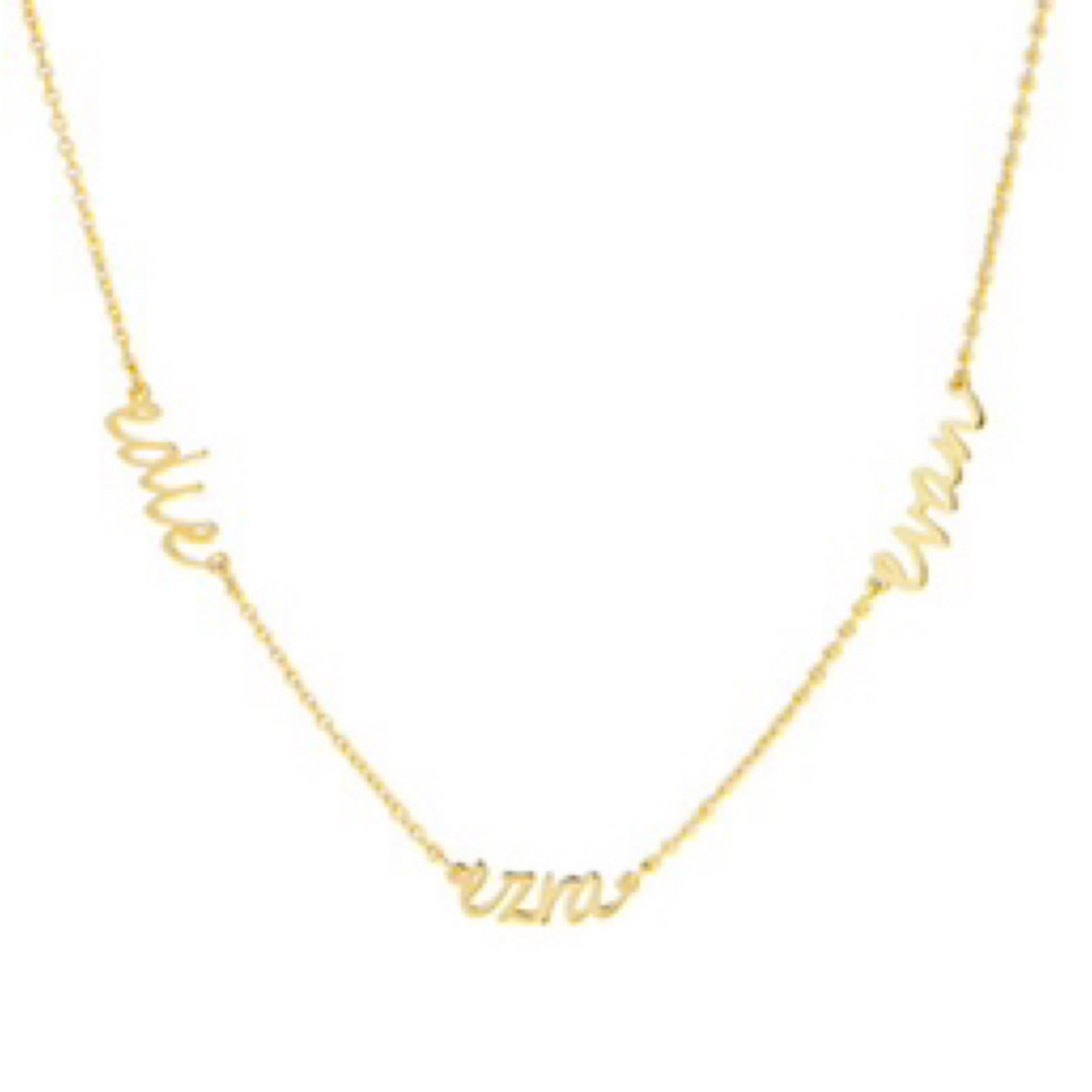 Custom Guardian Multiple Name Necklace (Water Resistant)