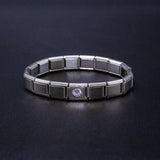 Italian Charm Bracelet Birthstone