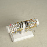 Beaded Adjustable Mantra Bracelets