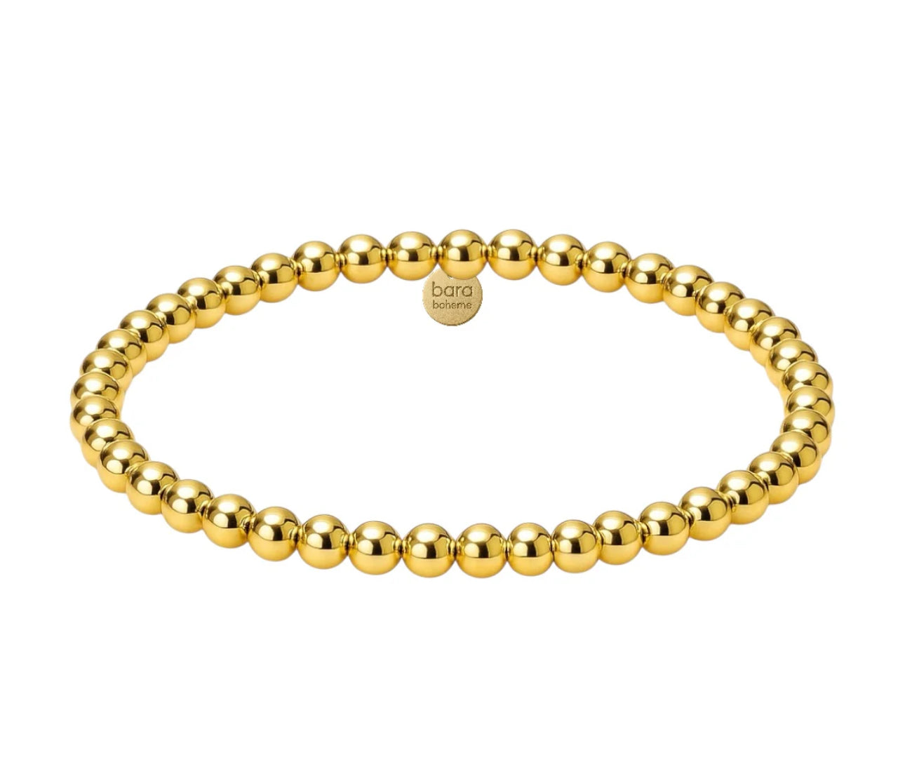CLASSIC 4MM | GOLD FILLED BEADED BRACELET