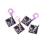Front of Love Lanyard Charm | Assorted