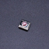 Italian Charm Bracelet Charms - Gemstone Heart Links