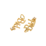 Gold Minimalistic "Bride" Charm
