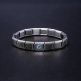 Italian Charm Bracelet Birthstone