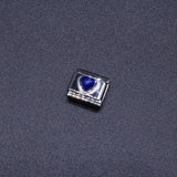 Italian Charm Bracelet Charms - Gemstone Heart Links