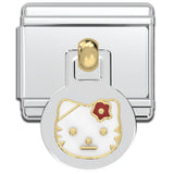 Italian Charm Bracelet Charms - Kitten Cat Links