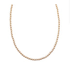 3MM | ANTI-TARNISH GOLD-FILLED CLASSIC BALL BEADED CHOKER/NECKLACE