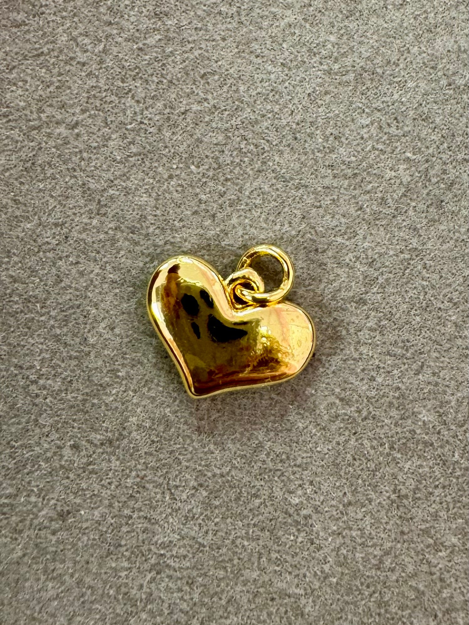 Gold Heart Charm