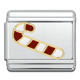 Italian Bracelet Charm - CANDY CANE