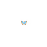 Blue Dainty Butterfly Charm