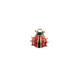 Front of the Silver Ladybug Charm