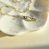 Mini Hope Cross Charm