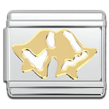 Italian Bracelet Charm - Bells