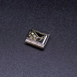 Italian Charm Bracelet Charms - Piano Music Links