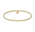 CLASSIC 3MM | GOLD FILLED BEADED BRACELET