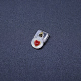 Italian Charm Bracelet Charms - Dangle Heart Links