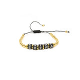 Beaded Adjustable Mantra Bracelets