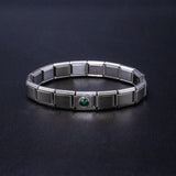 Italian Charm Bracelet Birthstone