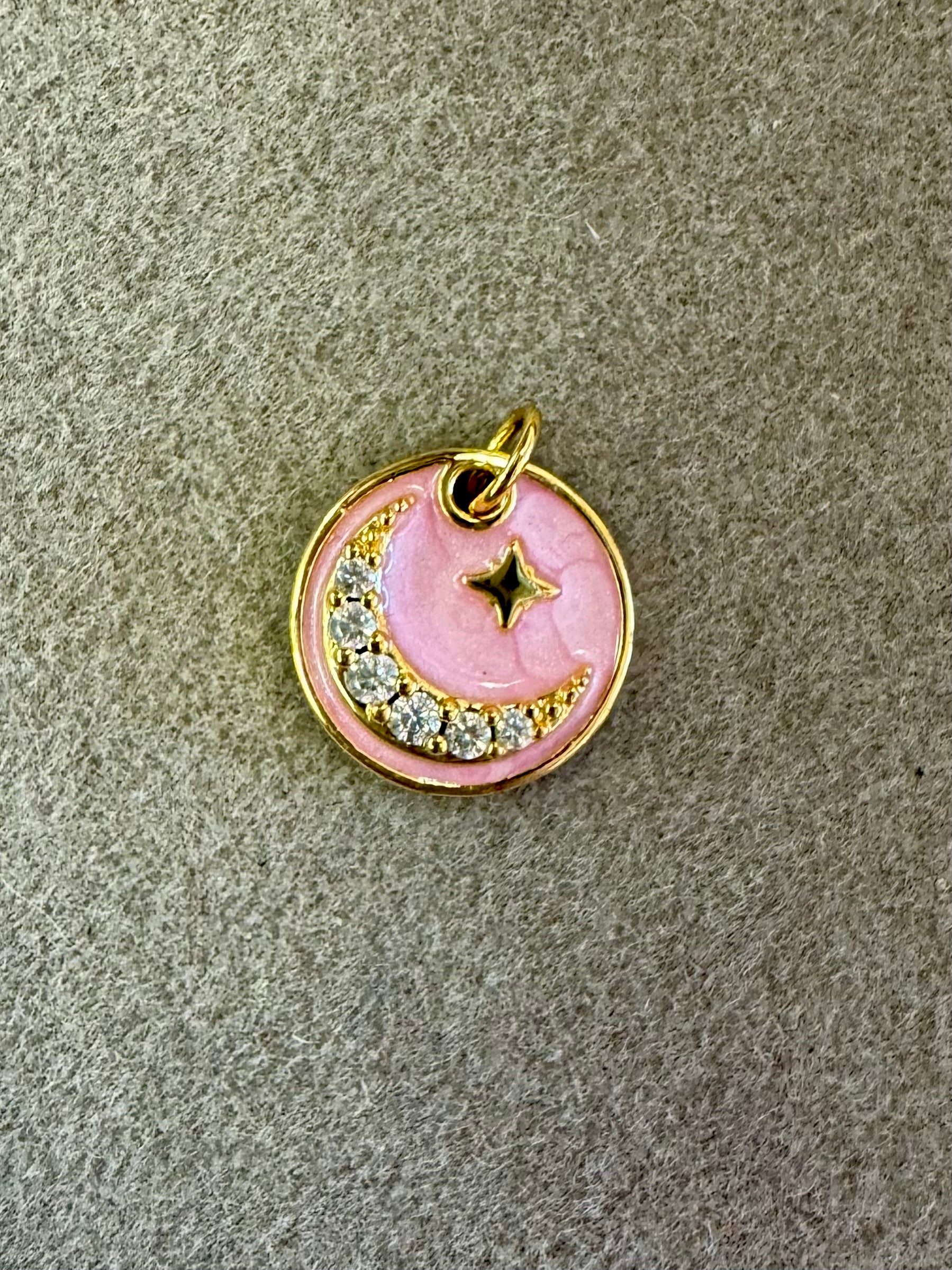 Pink Moon Charm
