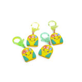 Front of the Happy Colors Lanyard Charm