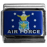 Italian Bracelet Charm  - US AIR FORCE