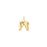 Gold Pinky Promise Charm | Waterproof Stainless Steel