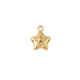 Gold Mini Star Charm | Waterproof Stainless Steel