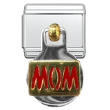 Italian Bracelet Dangle Charm - Mom Dangle Links