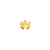 Gold Petite Bowknot Charm | Waterproof Stainless Steel