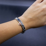 Italian Charm Bracelet Charms - Heart w/ Arrow Links