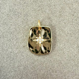 Gold Star Tag Charm