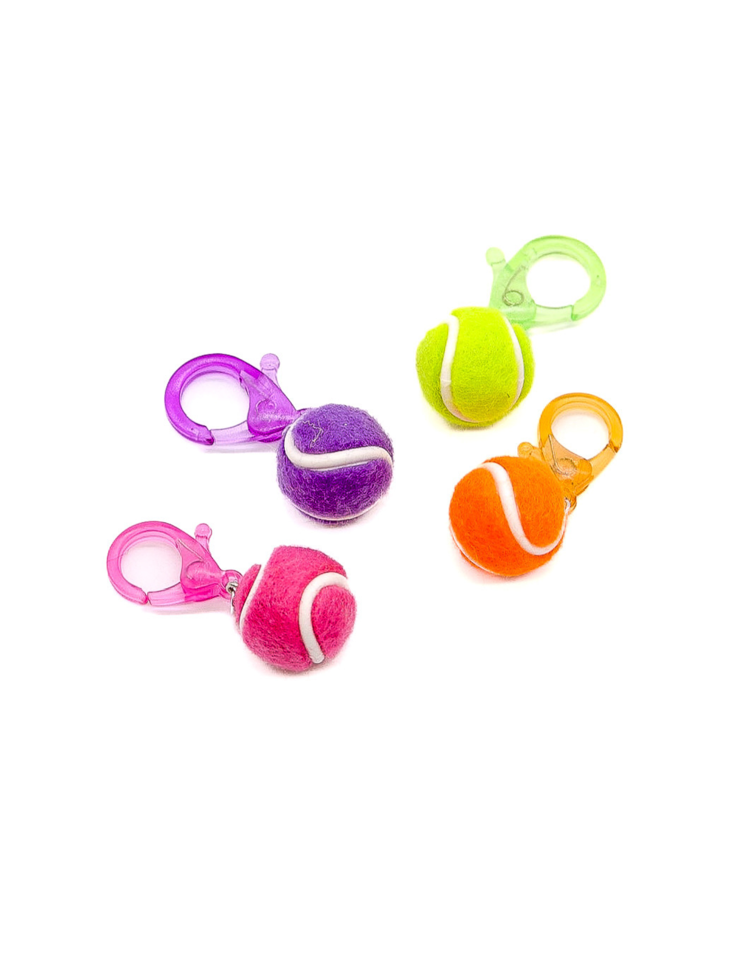 Front of Tennis Ball Lanyard Charm