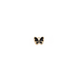 Black Dainty Butterfly Charm
