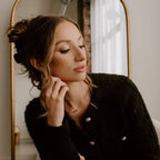 Custom Cherish Mini Paperclip Chain Necklace - Water Resistant