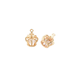Gold Her Royal Highness Crown Charm