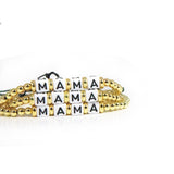 Beaded Adjustable Mantra Bracelets