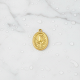 Darling Tulip Frame Charm | Waterproof Stainless Steel