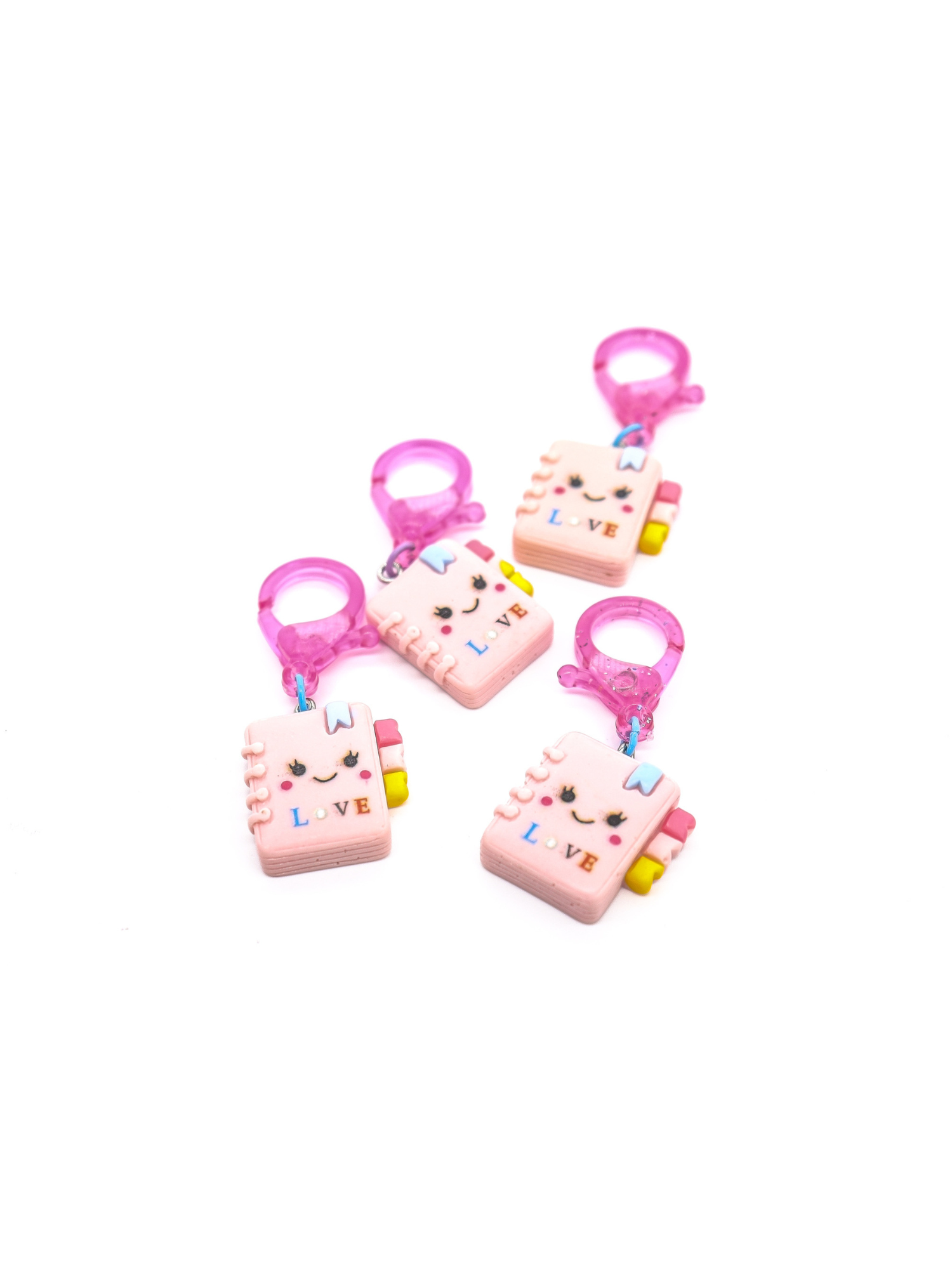 Front of the Taking Notes Lanyard Charm