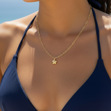 Gold Mini Star Charm | Waterproof Stainless Steel