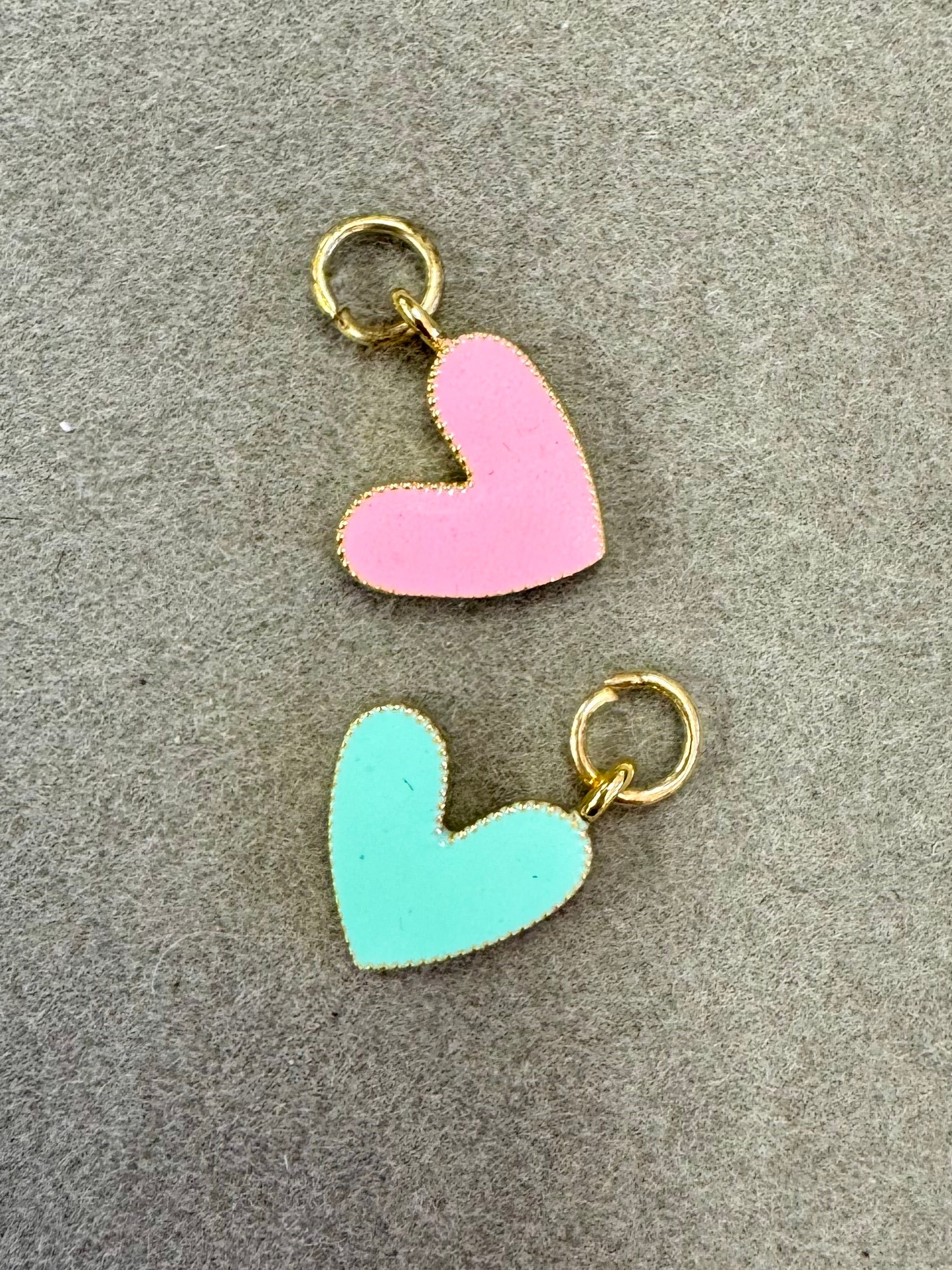 Blue Heart Charm