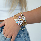 Beaded Adjustable Mantra Bracelets