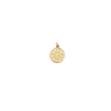Gold Imperial Vintage Coin Charm | Waterproof Stainless Steel