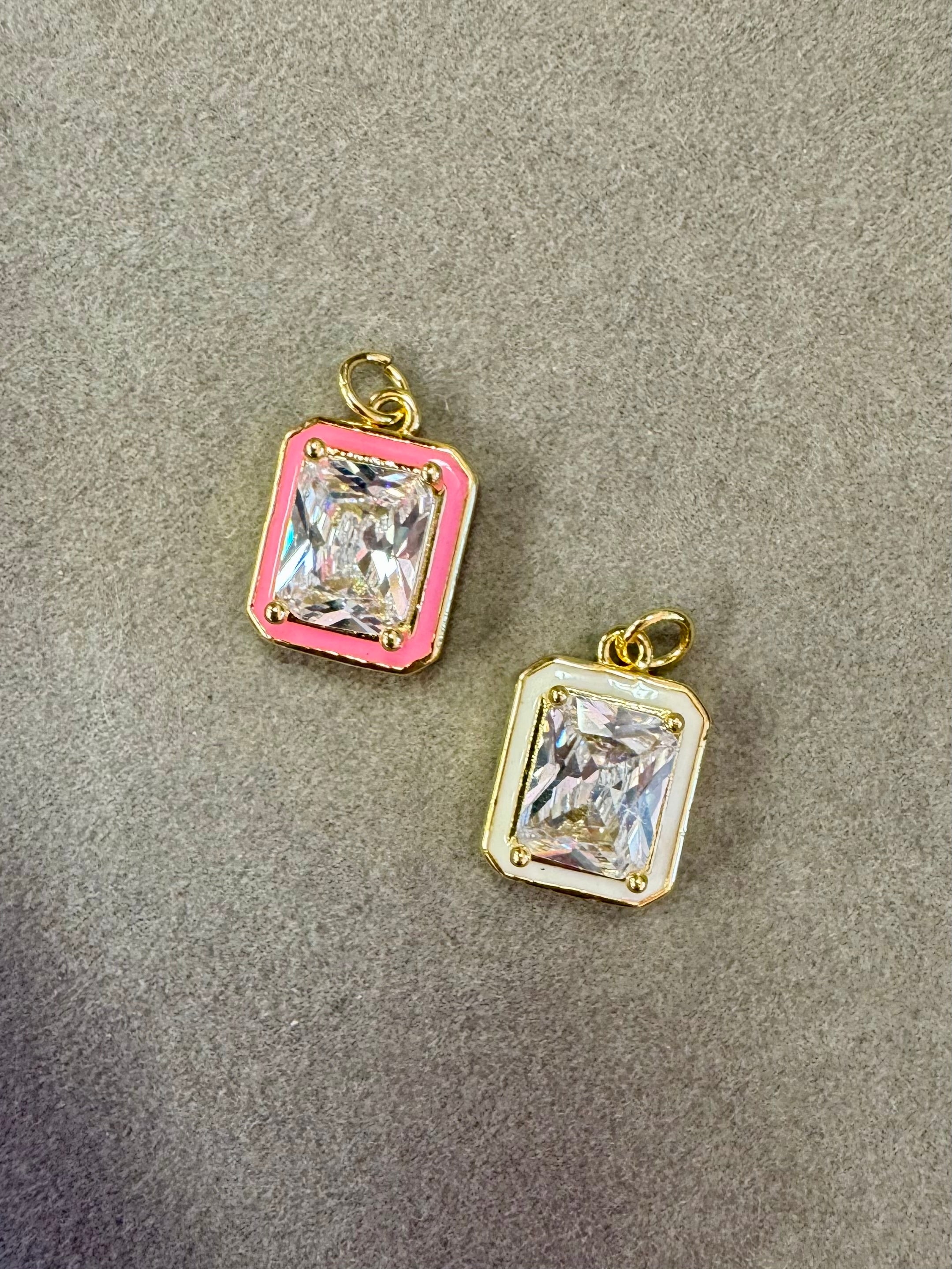 Pink Pendant Charm