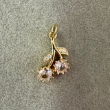 Clear Cherries Charm