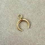 Horn Gold Charm