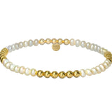 ANNA | GOLD FILLED BEADED BRACELET