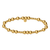 BROOKE | STRETCH BRACELET WITH 14K GOLD-FILLED BALL BEADS