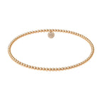 CLASSIC 2MM | GOLD FILLED BEADED BRACELET