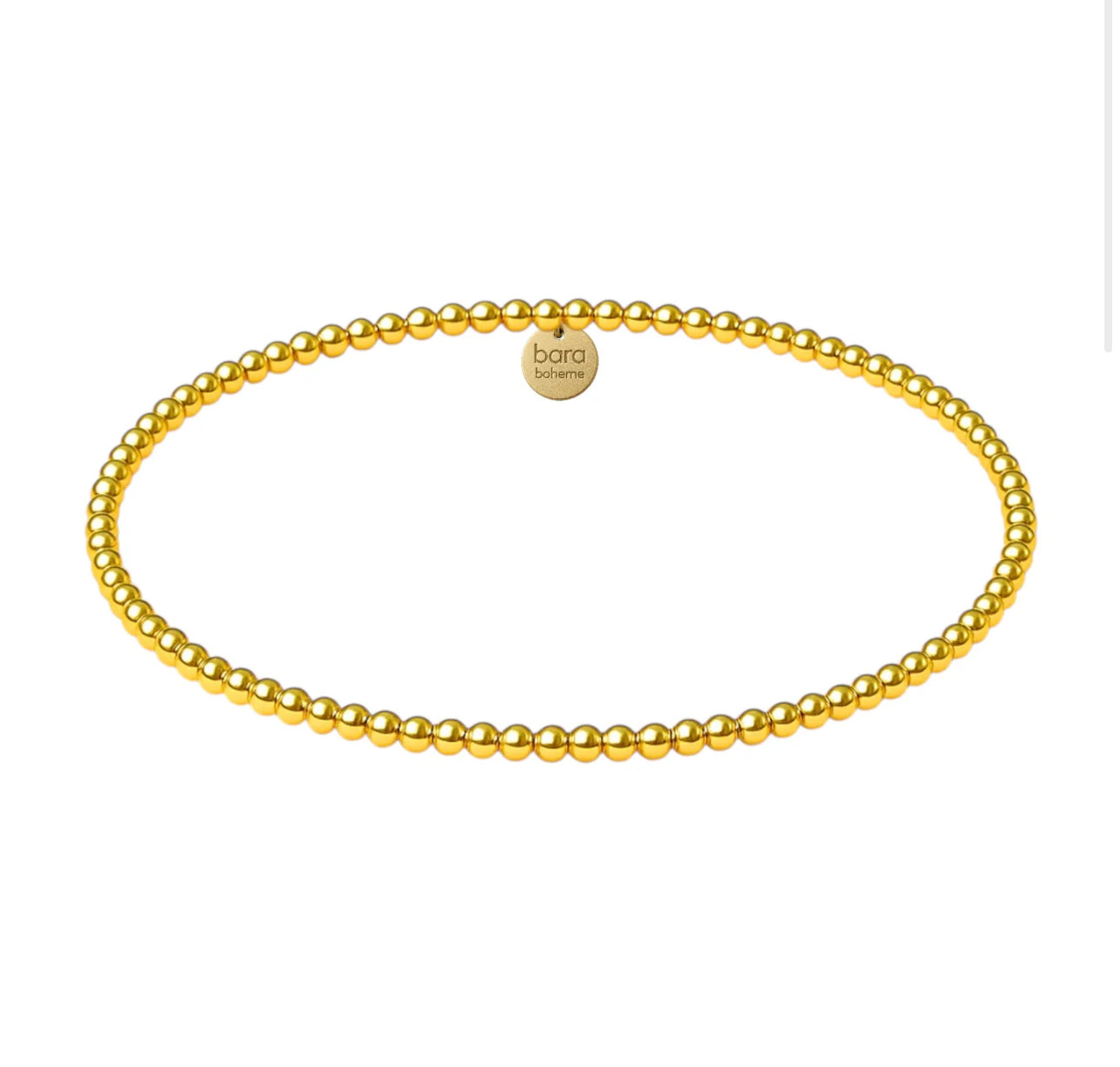 CLASSIC 2MM | GOLD FILLED BEADED BRACELET